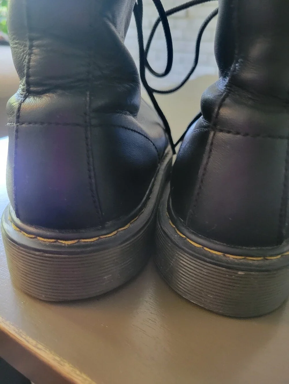 Doc Martens Youth Combat Boots Lace Up Side Zip Juniors Unisex Mens 6 Ladies 7